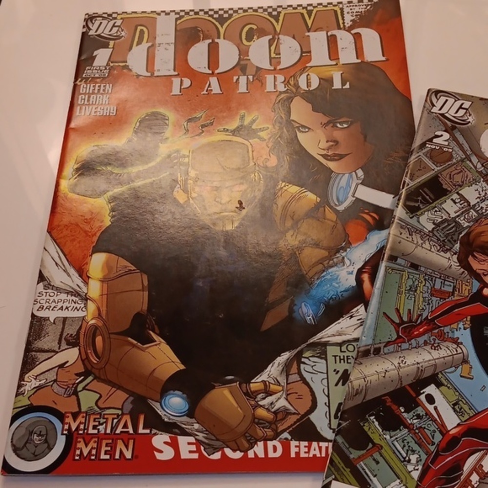 Doom Patrol vol 1 metal men  DC comics